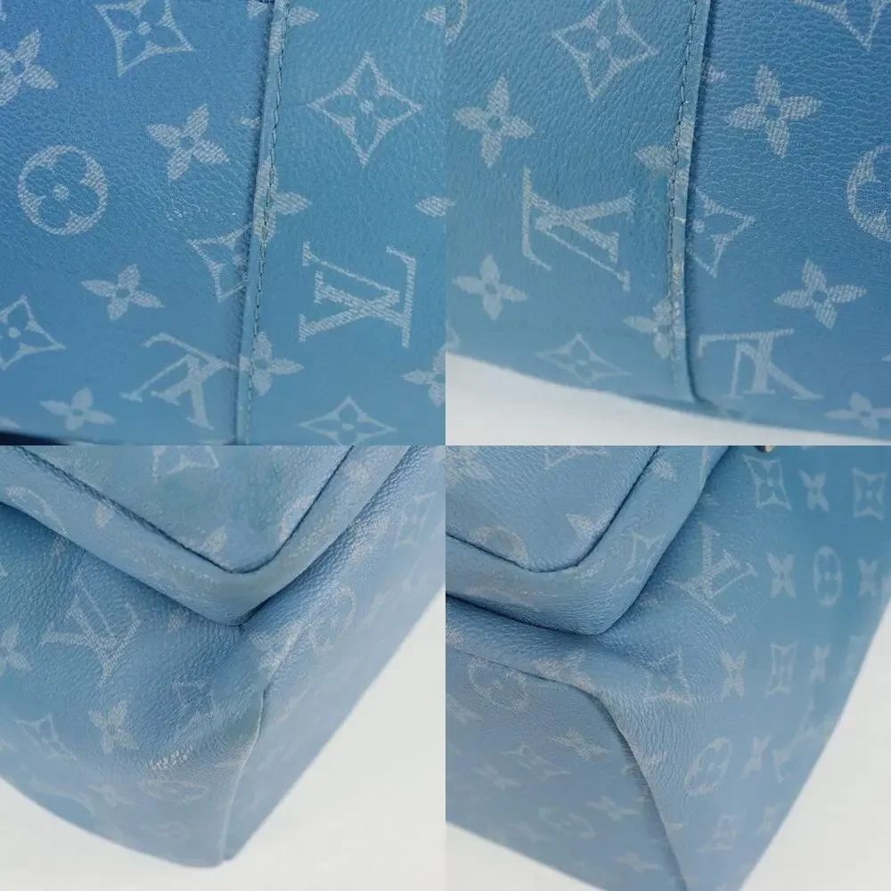Louis Vuitton Monogram Clouds Multi Pocket Backpack Blue